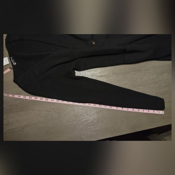 J Crew Mercantile Collarless Blazer Black Cardigan Size XS - Picture 6 of 15